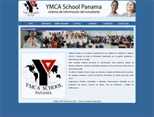 Tablet Screenshot of colegioymcapanama.school-access.com